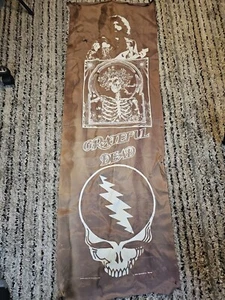 "Jerry Garcia 1988 Grateful Dead Banner raro vintage 21"" W 64"" L"  - Imagen 1 de 13