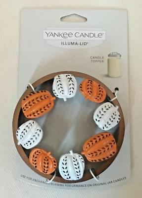 Yankee Candle ~ ILLUMA LID TOPPER - "Pumpkins" ~ NWT - Image 1 of 4