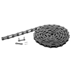 A2050 Extended Pitch Riveted Roller Chain - 100FT Roll with 10 Connecting Links - Picture 1 of 3