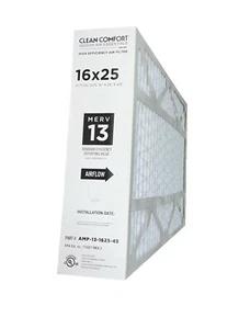 Goodman AMP-13-1625-45 - 16" x 25" x 4.5" Clean Comfort Air Filter, MERV 13 - Picture 1 of 2