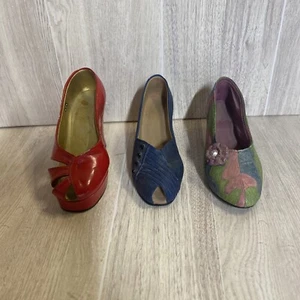 Just The Right Shoe By Raine Lot Of 3 Collector Shoes - Picture 1 of 14