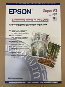 Epson Watercolor Paper Super A3 S041352 - Bild 1 von 2