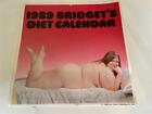 Vintage Bridget's 1989 Diet Calendar Fat Lady