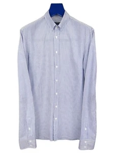 Balmain leicht gestreiftes Hemd SS14 Gr. 37 XS - Bild 1 von 12