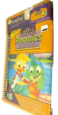 LeapFrog LeapPad Book Cartridge, Phonics, Leap 1, ages 1-4, preschool grade New - Image 1 of 2