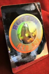 Vintage 1991 Boston Red Sox Upper Deck Team Logo Hologram Card*Free Mailing - Picture 1 of 4