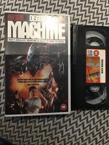 Death Machine (VHS, 1996) big box embossed Nr mint.Brad Dourif. - Bild 1 von 2