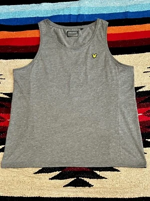 Camiseta sin mangas Lyle and Scott Performance gris para hombre XXL Foto 1 de 4