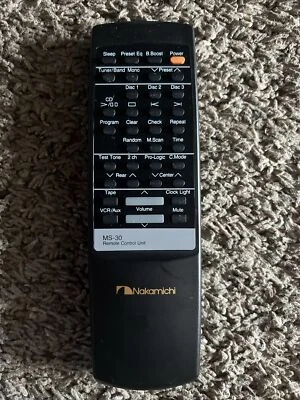 Original Nakamichi MS30 MS-30 Compact Disc CD Player Audio System *READ* - Image 1 of 4