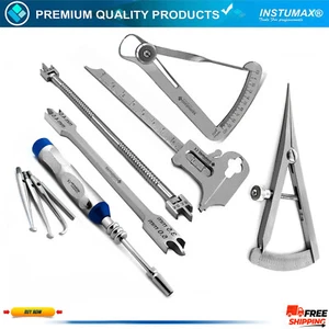 Dental Calipers Measuring Gauges Crown Removing Temporary Crown Gun Range - Picture 1 of 11