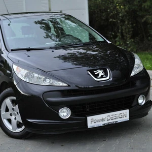 Sopracciglia per PEUGEOT 207 2006-2012 ABS Plastica palpebre fari - Afbeelding 1 van 9
