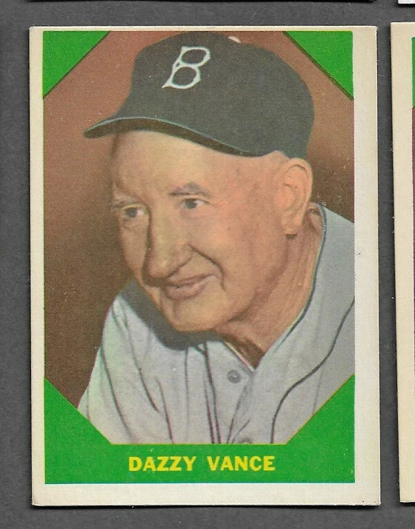 1960 FLEER BB #51 DAZZY VANCE EX/MT - Image 1 of 1