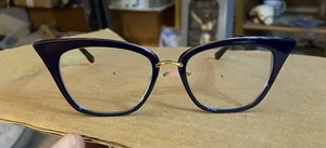 Blue Dita Rebella montatura occhi di gatto optometrista eccedenza demo - Foto 1 di 5