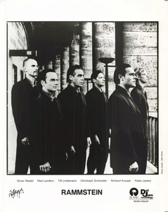 Rammstein (Band) VINTAGE Original 8x10 Pressefoto - Bild 1 von 1