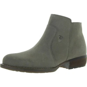 Born Womens Rani Taupe Suede Ankle Boots Shoes 7.5 Narrow (AA,N) BHFO 2833 - Picture 1 of 5