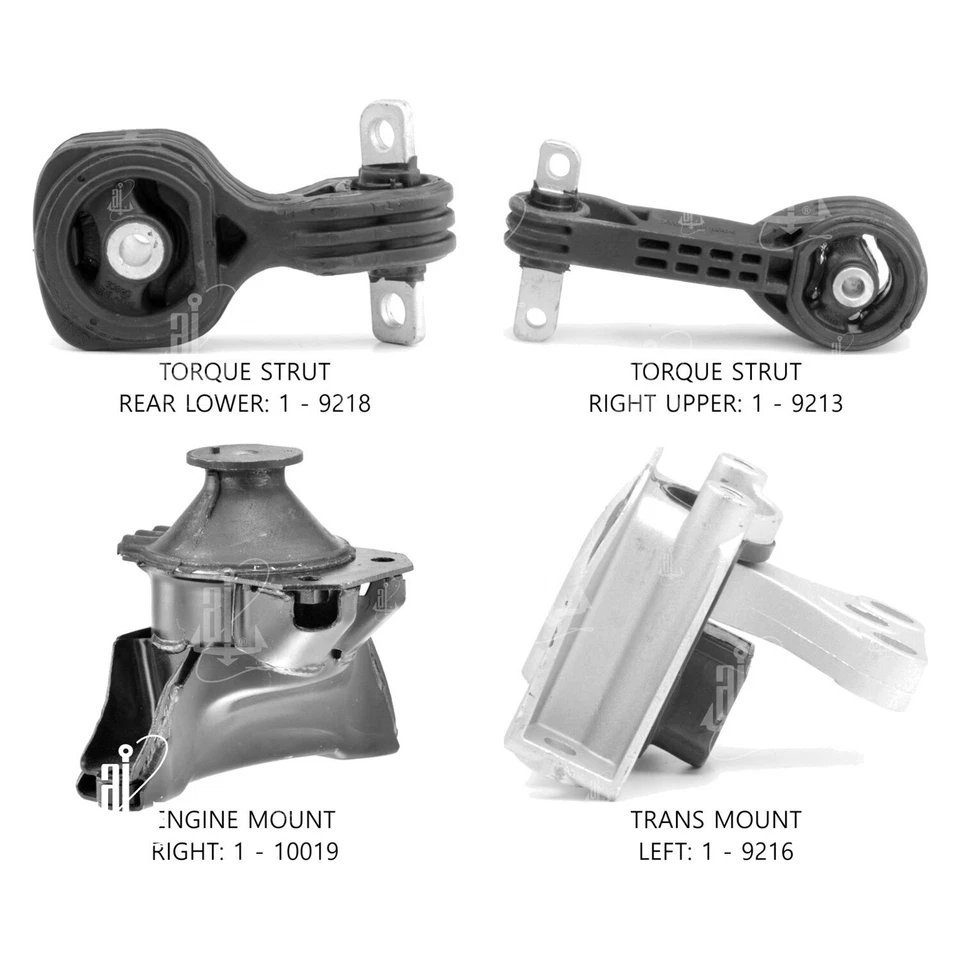 For Honda Civic 2006-2011 Anchor 300456 Engine Mount Kit Foto 1 de 4