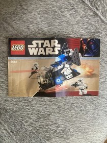 LEGO Star Wars 7667 Imperial Dropship 100% Complete Pieces & Manual - No Box