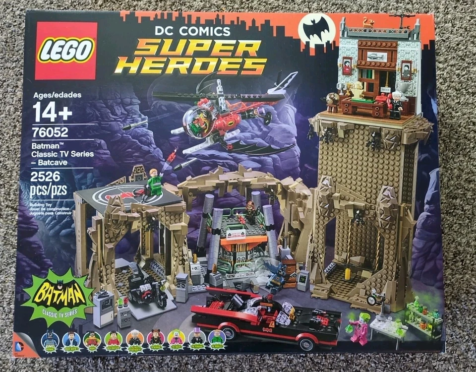 Lego DC Comics Super Heroes: Batman Classic TV Series - Batcave (76052) - Imagem 1 de 1