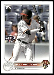 2022 Topps Pro Debut #PD-184 Matt Fraizer - Foto 1 di 2