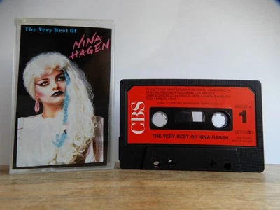 NINA HAGEN THE VERY BEST OF MUSIK KASSETTE MC TAPE CrO² 1990 CBS RECORDS - Bild 1 von 4