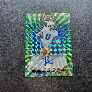 2024 Terrion Arnold RC 07/15 Green Mosiac - Picture 1 of 6
