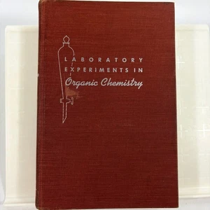 Laboratory Experiments in Organic Chemistry Adams Johnson 1949 4th Ed - Picture 1 of 11