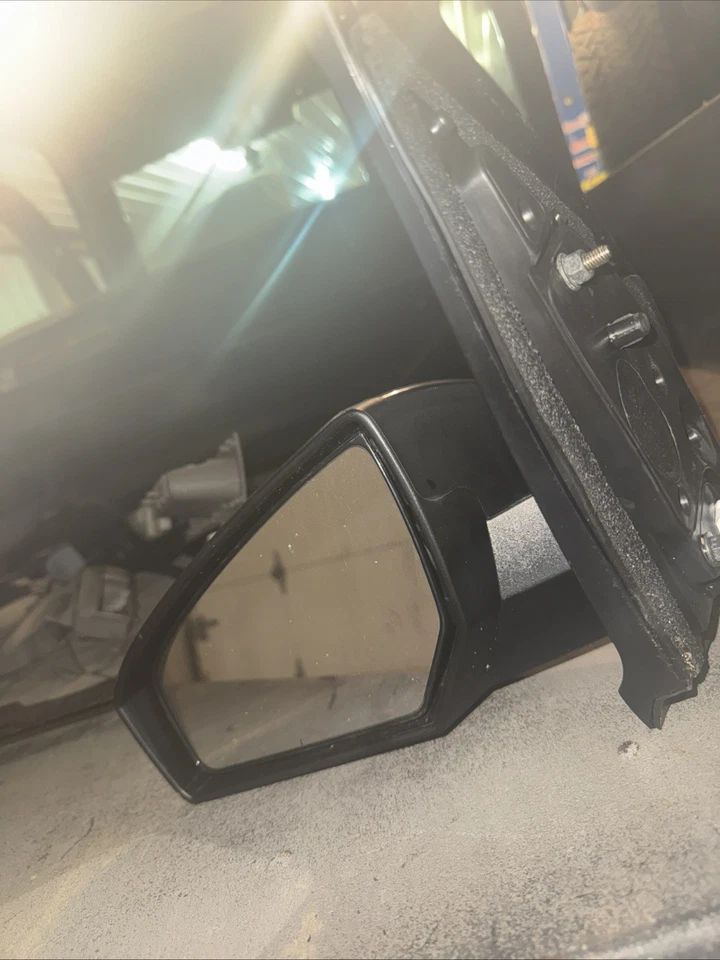 Espejo retrovisor eléctrico Nissan Sentra 2011 lado del conductor negro OEM usado Foto 1 de 3