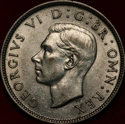 1944 Great Britain Two Shillings Silver Foreign Coin - Image 1 of 2