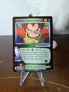 2000 Score DBZ CCG - Vegeta's Surprise Defense - Saiyan Saga - #100 Limited NM - Picture 1 of 2