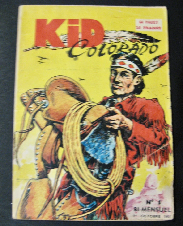 Kid Colorado n°5 Ed S.E.R.  1956 BE - Immagine 1 di 1