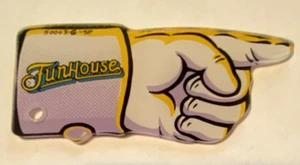 Funhouse Pinball Máquina Promo Plástico Llavero Mano Nuevo de Lote Antiguo ¡BONITO! - Imagen 1 de 1