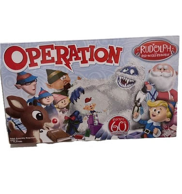 Operation: Rudolph The Red Nosed Reindeer 60th Anniversary Board Game Sealed NEW - Image 1 of 4