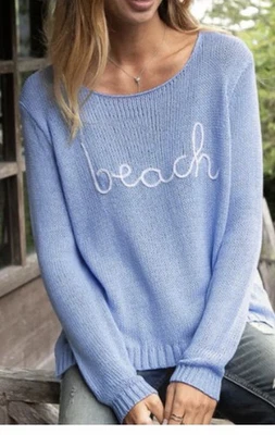 Envíos de Madera A la Playa Crew Playa Sky/Rompedor Blanco Talla M/L Foto 1 de 4