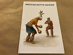 Mexikanische indianische Tänze, Regionale Tänze Mexikos Vintage Buch, Luis Covarrubias - Bild 1 von 8