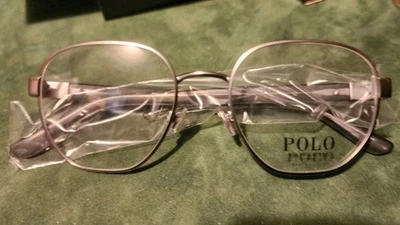 Ralph Lauren Polo 0PH1224 Monturas de Anteojos Plata Semi Brillante Lente de Demostración - Nuevo Foto 1 de 3