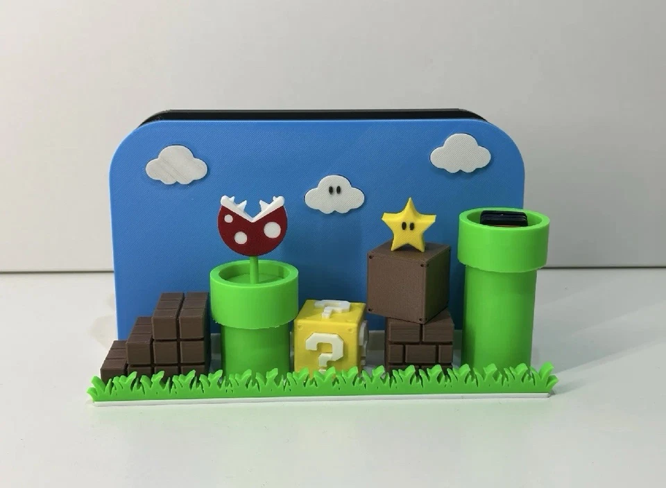 Nintendo Switch 2 Docking Station Super Mario Bros Cover - Image 1 of 2