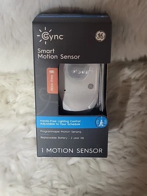 GE Cync Smart Motion Sensor - Wire Free - White  - Image 1 of 4