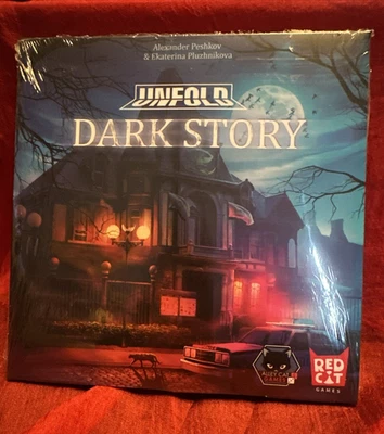 Unfold - Dark Story - Envelope Escape Game - Alley Cat Games/Red Cat Games - NEW - Image 1 of 4