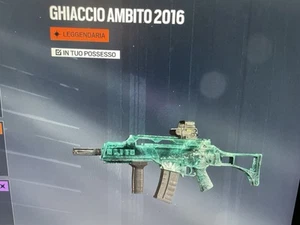 Rainbow Six Siege black ice skin veteran rare. - Afbeelding 1 van 2