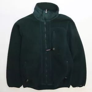 Chaqueta polar vintage Patagonia Synchilla cremallera completa talla XS verde años 90 - Imagen 1 de 4