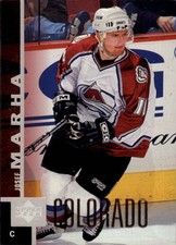 1997-98 Upper Deck Colorado Avalanche Hockey Card #256 Josef Marha