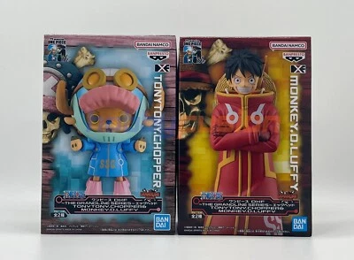 One Piece DXF Egghead - Juego de 2 figuras - Chopper & Luffy - BANPRESTO de J... - Imagen 1 de 4