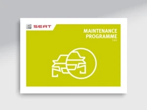 SEAT Service History Book Blank For All Models Up To 2024 - Picture 1 of 2