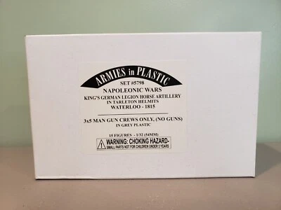 ARMIES IN PLASTIC SET 5798 Napoleonic Wars King's German Legion Horse Artillery - Image 1 of 2