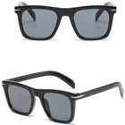 Retro Classic Square Sunglasses Mens Women Tinted Lens Outdoor Shades Glasses