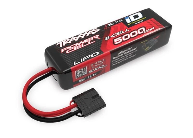 5000mAh LiPo Akku 11,1V 3S 25C für Traxxas Modelle mit iD® Technologie - Bild 1 von 1