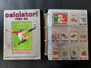 Figurine Calciatori Panini 1985 1986 Album Vuoto e Set Completo Bellissimo LEGGI - Foto 1 di 22