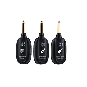 Sistema Chitarra Wireless Doppio Trasmettitore e 1Ricevitore per Chitarra Elettrica - Foto 1 di 15