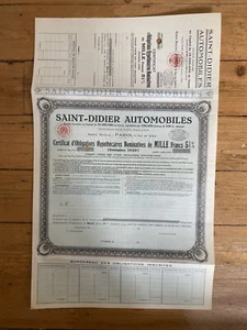 SAINT-DIDIER AUTOMOBILES (L) - Bild 1 von 1