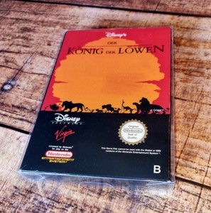NES The Lion King incl. original packaging & instructions CiB 